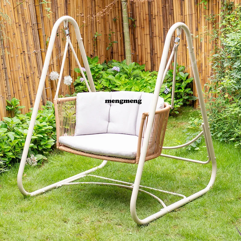 

Hammock Swing Chair Home Balcony Single-Person Indoor Compact Small Space Living Room Cradle Outdoor Swing Chair