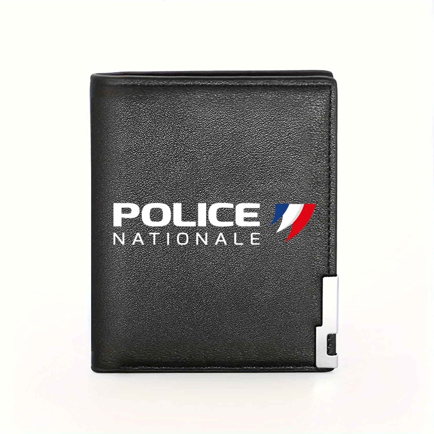 Police Nationale Emblem: Stylish Graphic Design Wallet for Men,Premium Quality,Christmas Gift,Husband,Boyfriend,Dad Business Cas