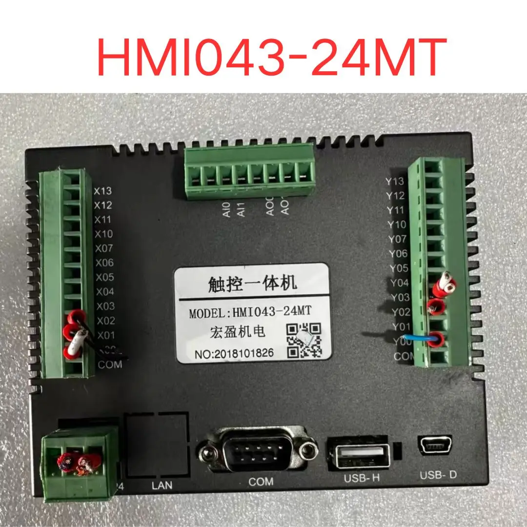 Second-hand test OK HMI043-24MT touch screen Fast delivery
