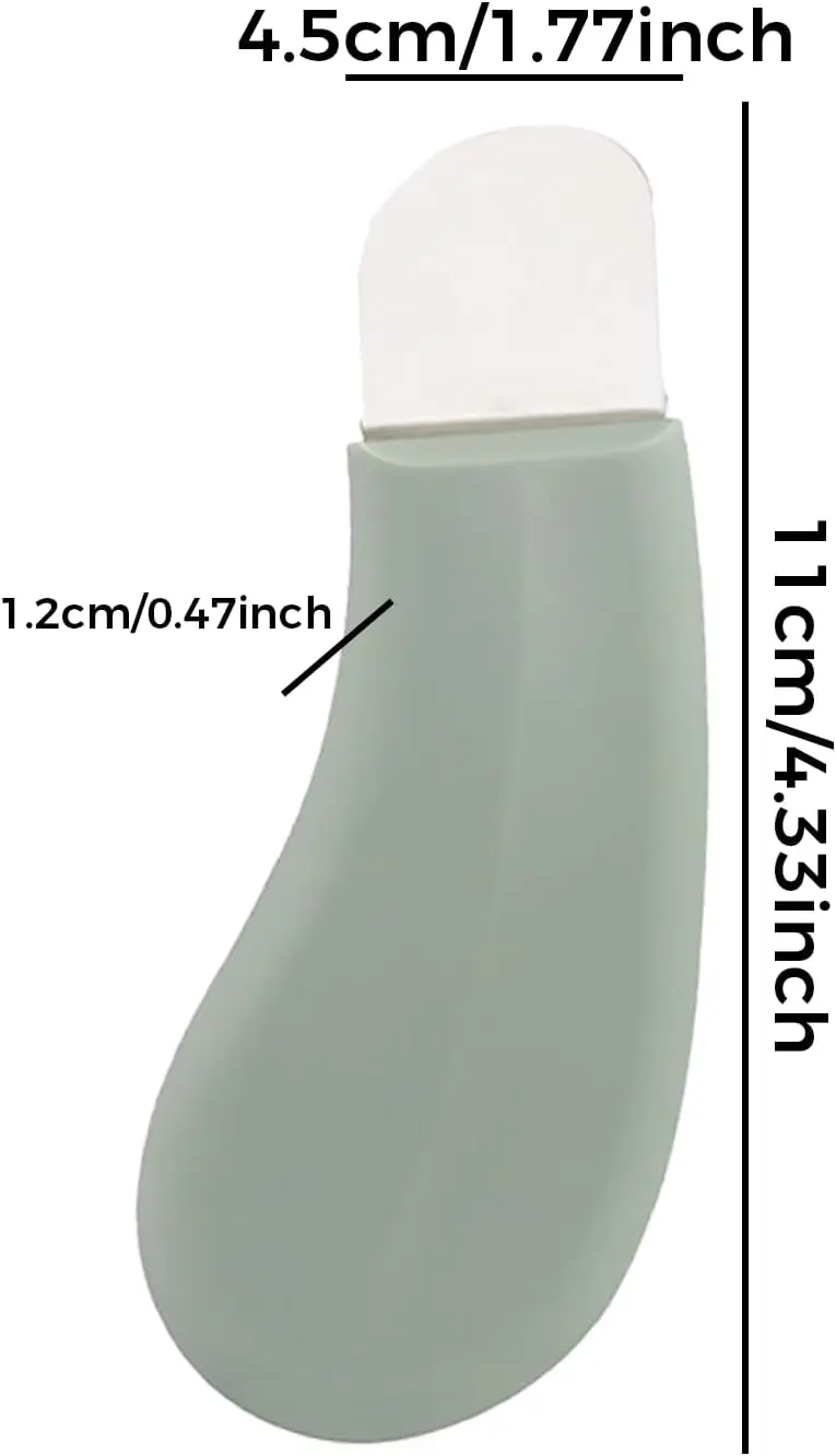 Blackhead Remover Tool Gentle Facial Pore Cleanser Silicone Scrubber Exfoliating Skincare Massager for Deep Cleaning