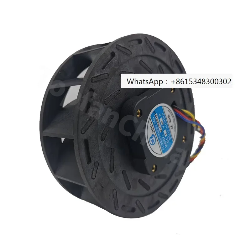 

2pcs R1G175-AB63-02 DC centrifugal fan 12V/24V 120x42mm high pressure fan 6400RPM PWM FG for air conditioning