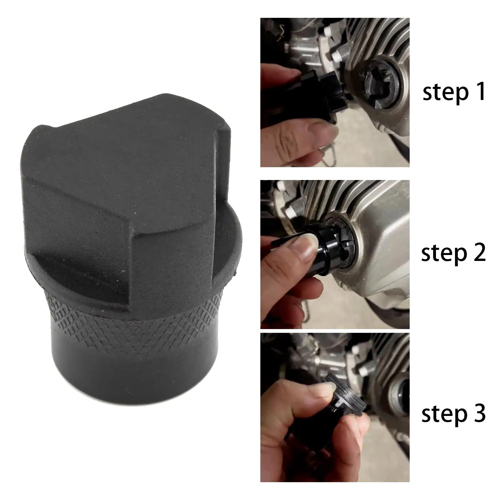 Engine Oil filter cover Oil filter Wrench Remover compatible
