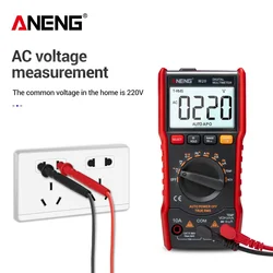 ANENG M20 Digital Pocket Multimeter Profissional 6000 counts transistor tester true rms capacitance  mutimetro lcr meter