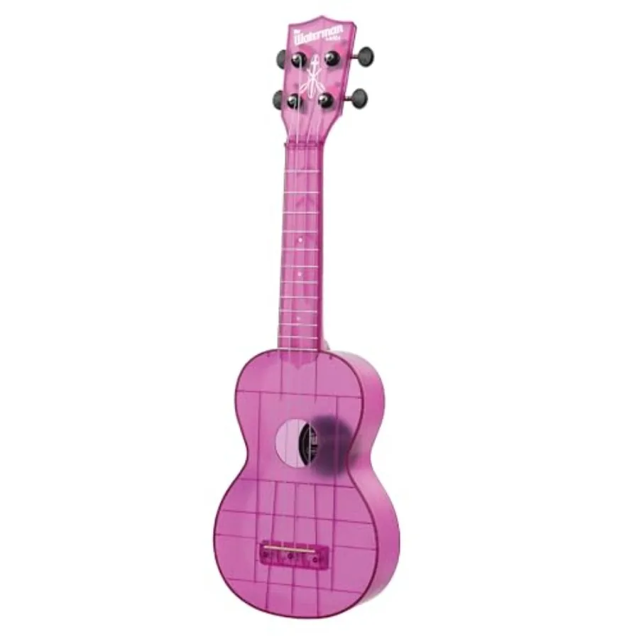 

Soprano Ukulele in Amethyst Purple from Waterman Sea Glass Collection for Classroom Use with 4 Strings