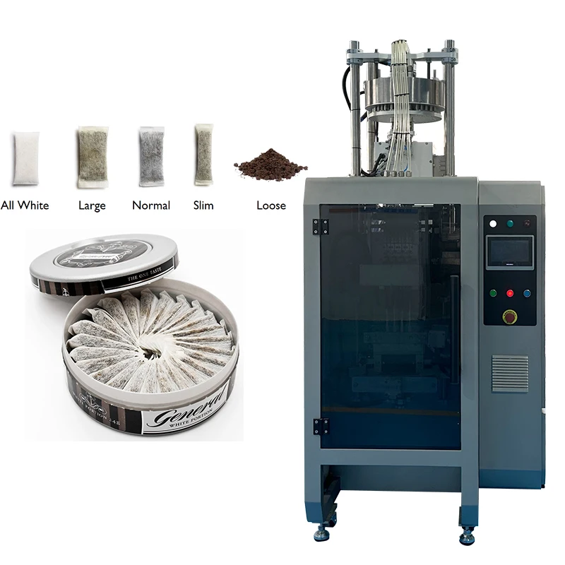 4 Lanes Vertical Automatic Granule Snus Filling Machine