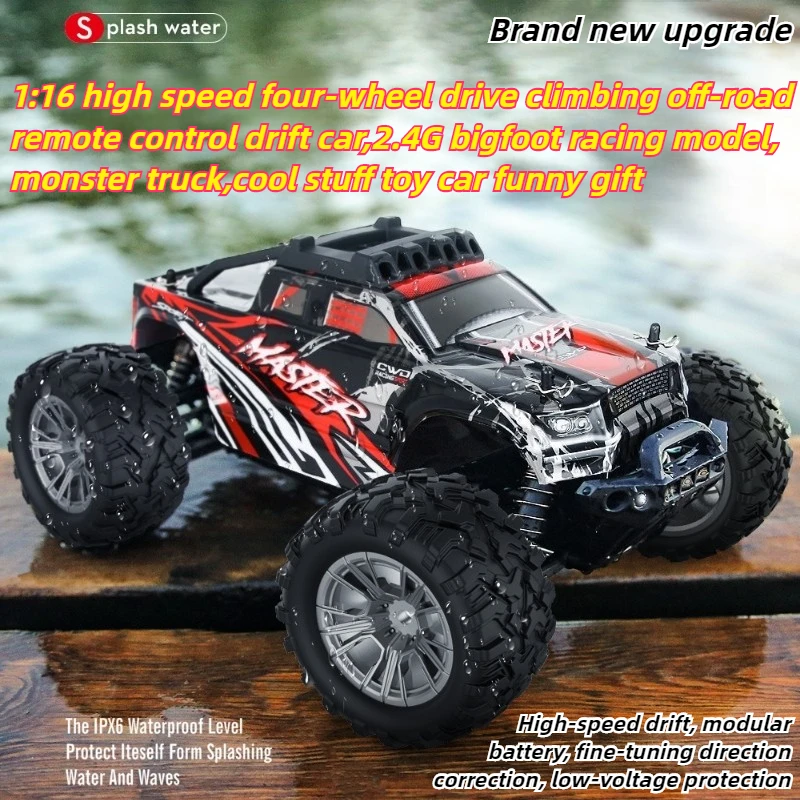 

Cool Stuff Toy Car Funny Gift-1:16 High-speed 4WD Rc Drift Car,27cm Climbing Off-road Racing Rc Cars,Monster Truck,toys for Boys
