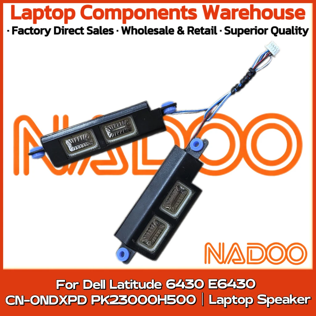 

New Original Laptop Notebook Audio Speaker For Dell Latitude 6430 E6430 built-in speaker horn audio CN-0NDXPD PK23000H500