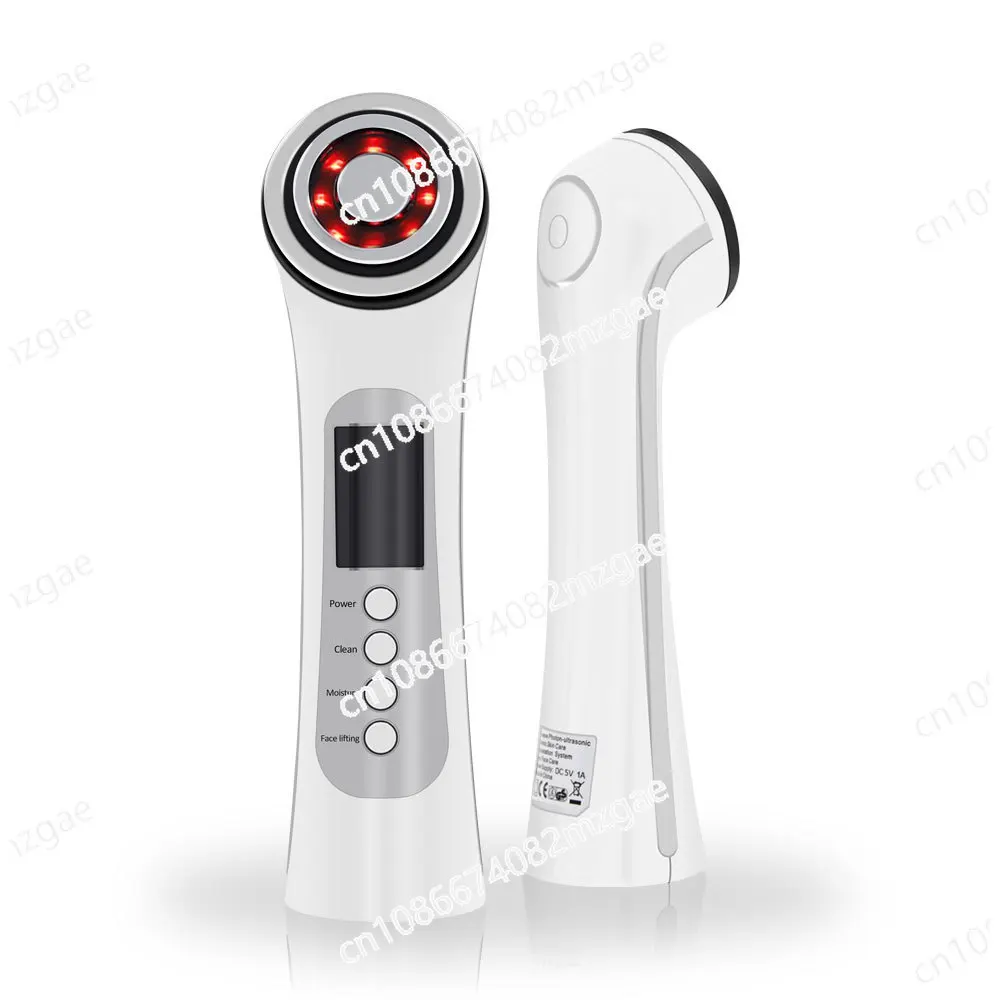 RF Instrument EMS Micro Current Plastic Muscle Facial Beauty Instrument, Color Light Anion Essence Introducer