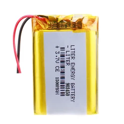 best battery brand 903450 3.7V 1500MAH lithium polymer battery MP3 MP4 Bluetooth 90*34*50mm lithium battery small stereo bluetoo