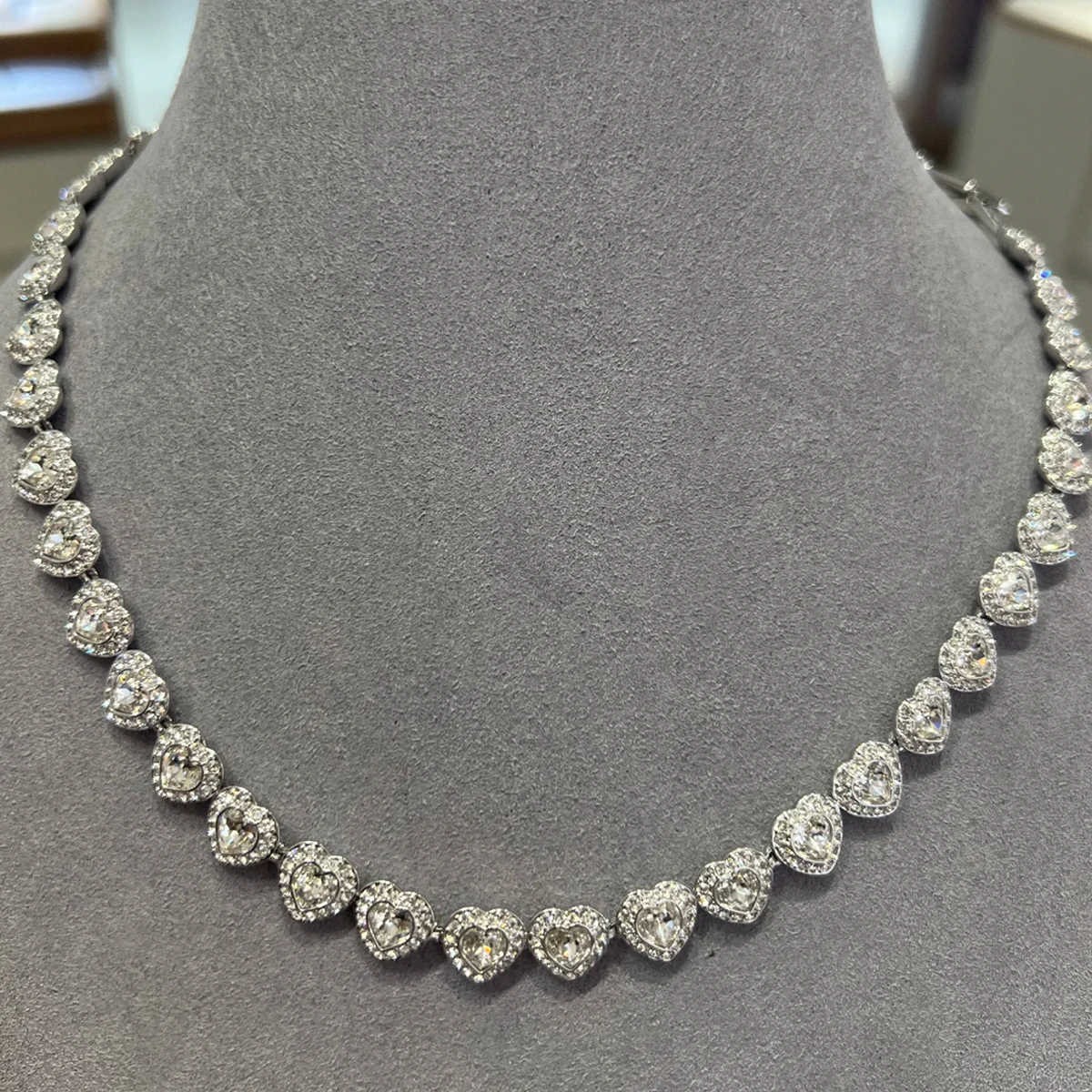 NONE Hochzeitsschmuck-Set Silber 8