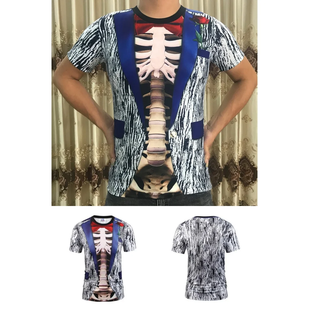 ثلاثية الأبعاد مطبوعة مضحك دعوى الجرافيك تي شيرت الصيف الرياضة الترفيه الجافة بسرعة تي شيرت رجالي ملابس الأطفال تي شيرت Y2k امرأة #6