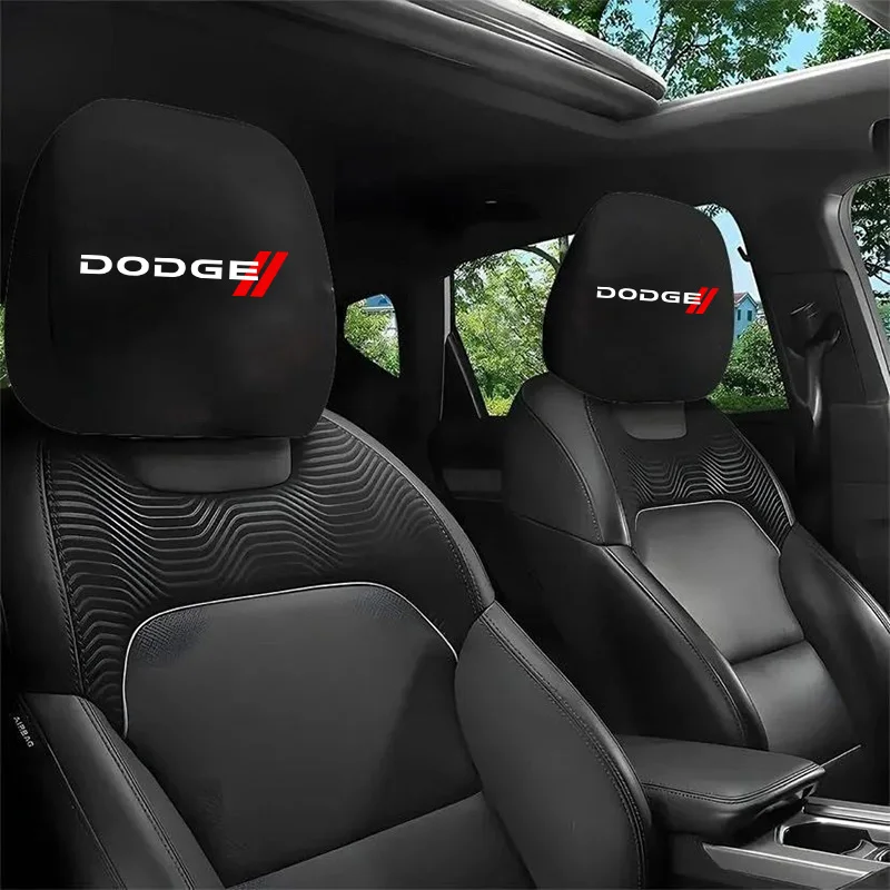 Para Dodge Ram 1500 viaje cargador Dart Housse de protección anti-poussière pour appui-tête de siège de voiture, bordado pour