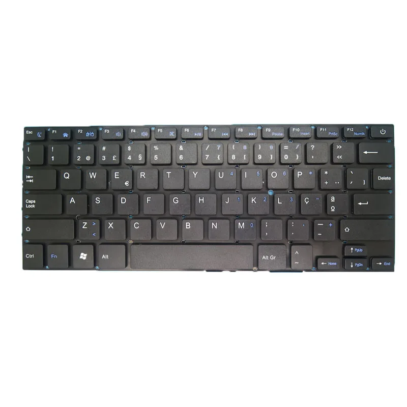 

Laptop Keyboard For Insys FV5-ML1401 14' Portugal PO Brazil BR Czech CZ German GR Swiss SW French Arabic Belgium BE NO Frame