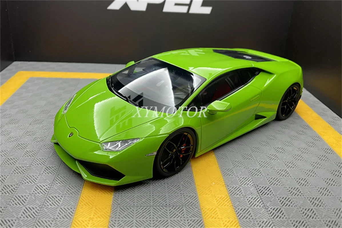 Kyosho 1:18 1/18 For Lamborghini LP610-4 Huracan Evo Diecast Model Car Green/Orange/White Toys Gigts Hobby Ornaments Collection