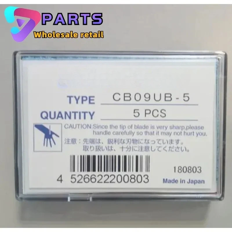

CB09UB-5 Нож с режущим лезвием для Graphtec CE3000 CE5000 CE6000 CE7000 FC8600 FC8000 Резак CB09U Лезвие ножа 30/45/60 градусов