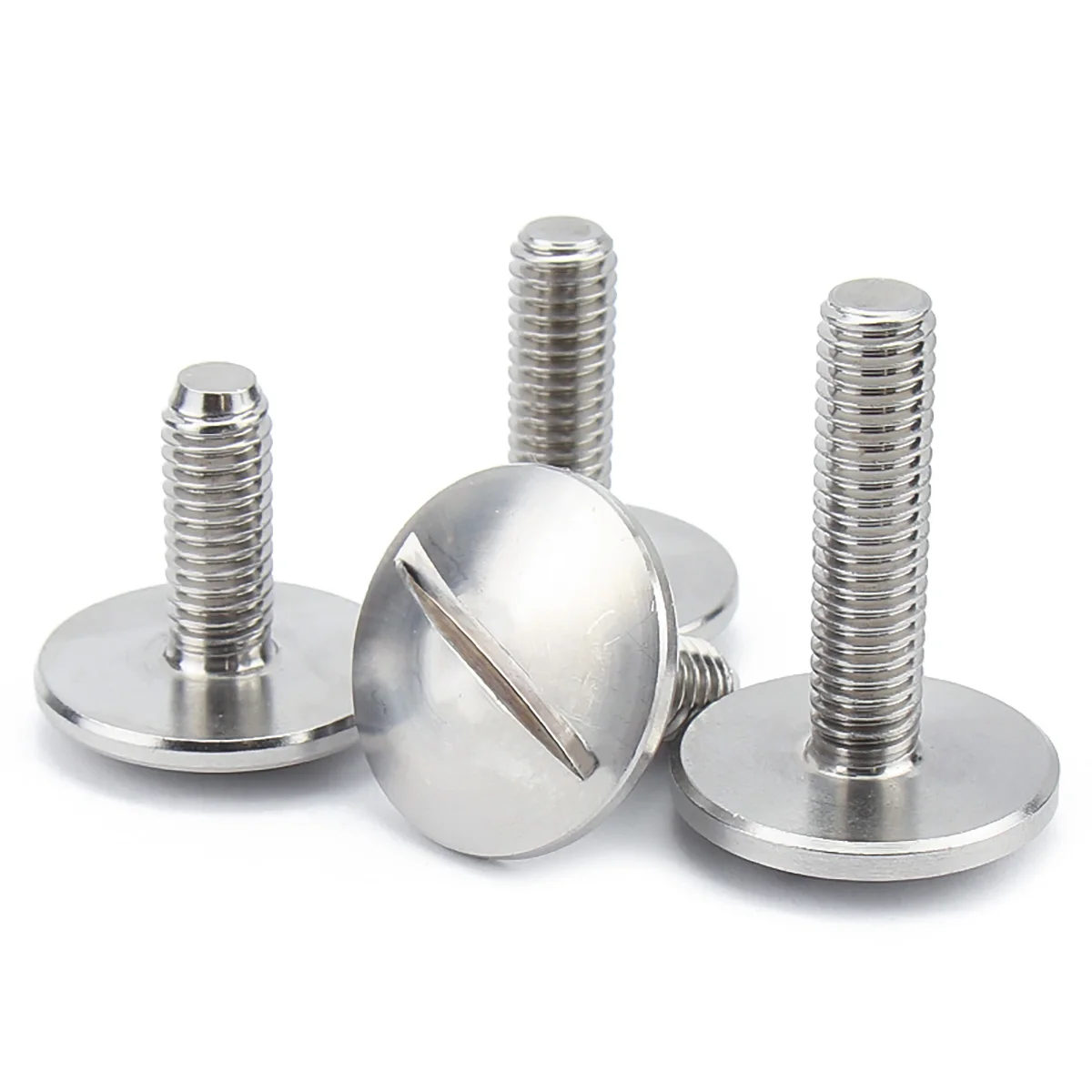 M2 M2.5 M3 M5 M6 304 Stainless Steel Machine Screws Slotted Large Cheese Round Dome Head Bolt