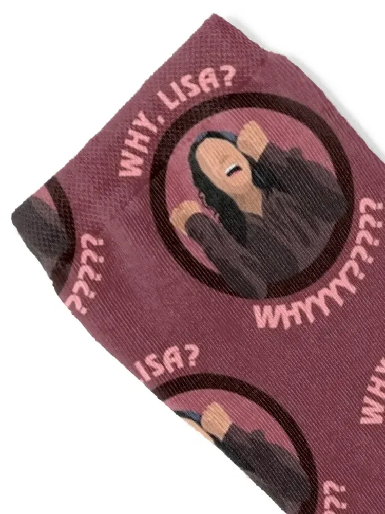 Why Lisa, why? The Room Socks happy Soccer heated Boy Child Socks Women's