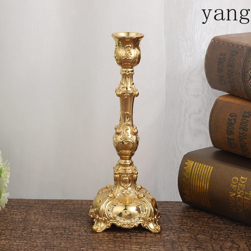 CX Household Zinc Alloy Candle Holder European classical style shows elegant and expensive candle holders