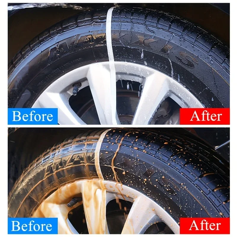 piece automobile tire gloss blackening wax - 30g tire retreader, - gloss enhancer, anti-aging protection, lasting gloss image 5