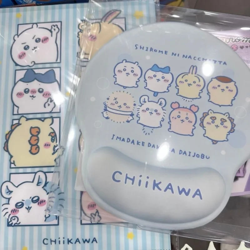 لوحة ماوس MINISO Chiikawa Hachiware Momonga محدودة من السيليكون أنيمي متعدد الألوان جميلة وعملية لطيفة حصيرة كرتونية هدية ذاتية الصنع #4
