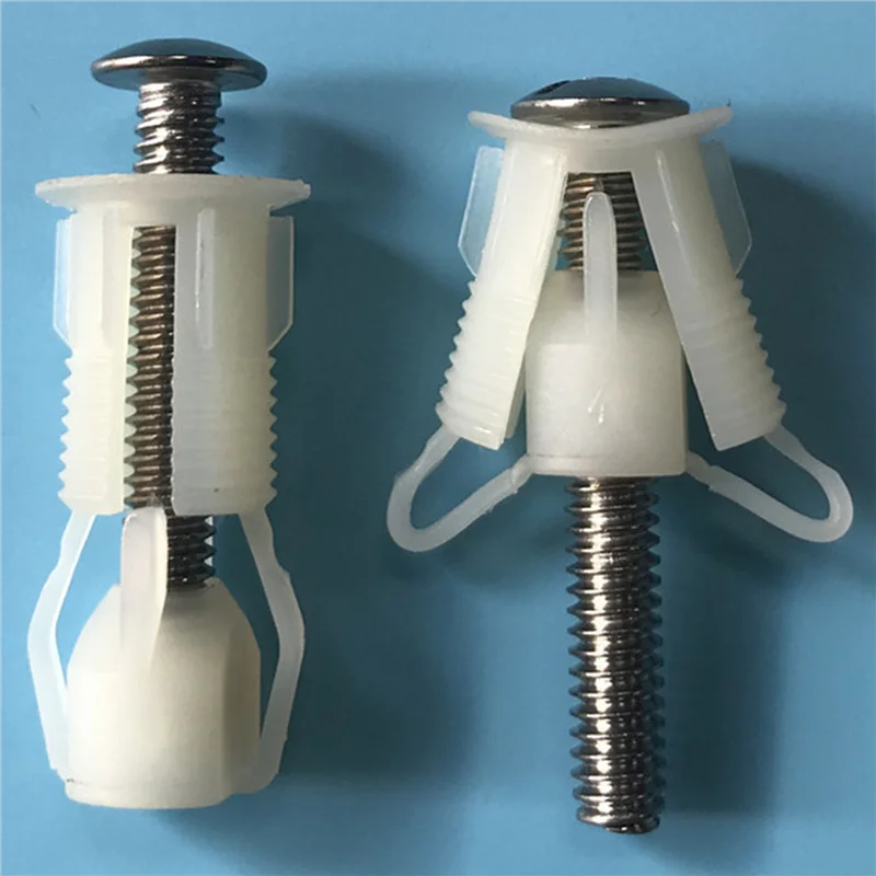 

【Улюбимый!】8 шт., винты для сиденья крышки унитаза с верхней фиксацией, гайка для крепления поддона, комплект для крепления глухих отверстий для унитаза, петли для унитаза