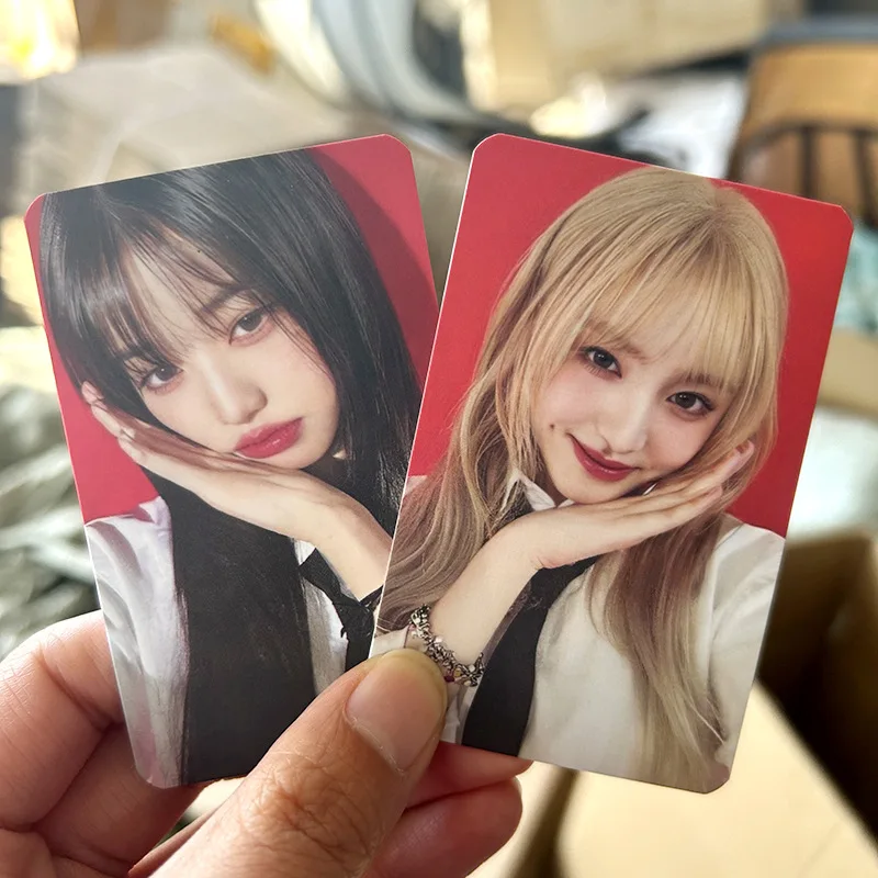 Ensemble de cartes photo Kpop IVE, nouvel album I'VE MINE, cartes photo mignonnes Idol Druo, carte photo imprimée HD de haute qualité pour cadeau GérCollection, 6 pièces