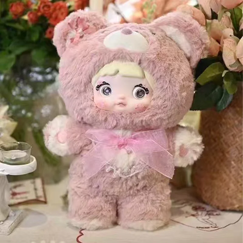 35 سنتيمتر Nommi نموذج لجسم 400% Goodnight Bear سلسلة صندوق أعمى لطيف دمية من الفينيل حقيبة غامضة شخصيات كرتونية دمى قلادة لعبة هدية