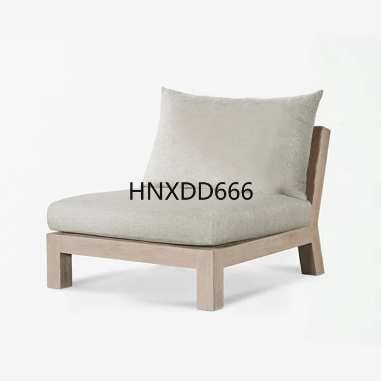 

Outdoor Garden All Weather Low-Slung Seating Solid Wooden Antique Teak Sofa Set Furniture