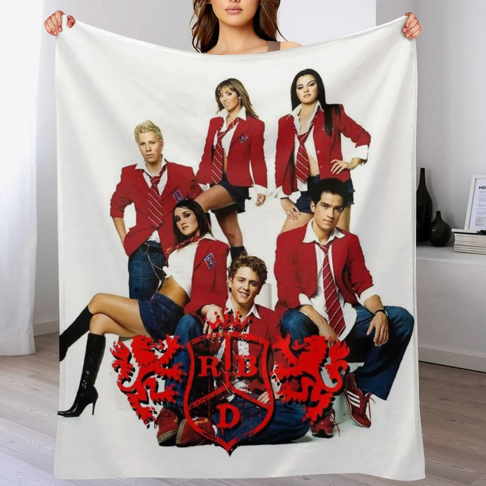 

singkong Show Rbd World Tour 2020 Throw Blanket Loose Furrys Blankets