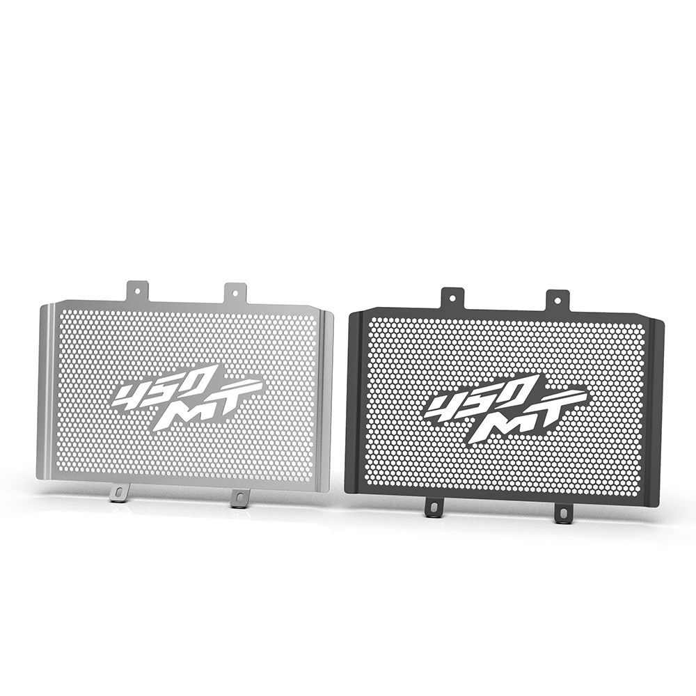 450 MTอุปกรณ์เสริมสําหรับCFMOTO 450MT MT 450 2024 25-2026 ด้านหน้าป้องกันฝาครอบเครื่องยนต์พัดลมProtectorหม้อน้ําGrille Guard