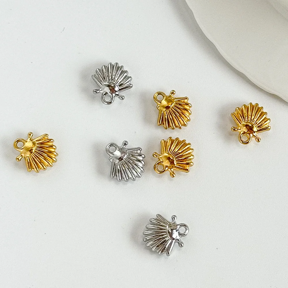 

Cordial Design 100Pcs 10*12MM Stainless Steel Pendant/Flower Shape/Charms/Hand Made/Jewelry Accessories/DIY Making #195290