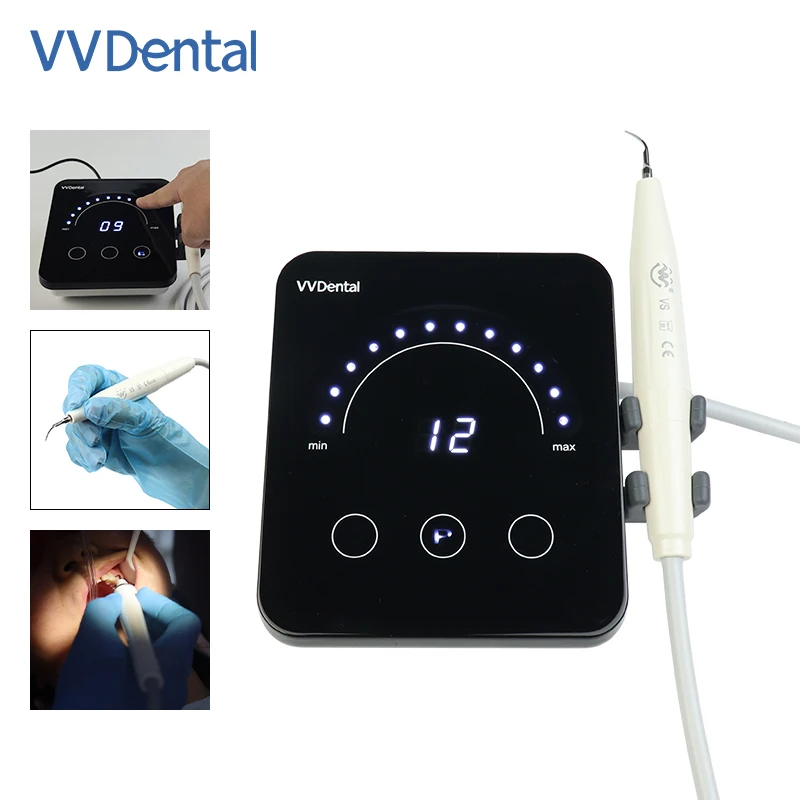 Dental Portable Ultrasonic Dental Scaler for Remove Oral Tooth Calculus Sixth Generation New Full Touch Screen Whitening Machine