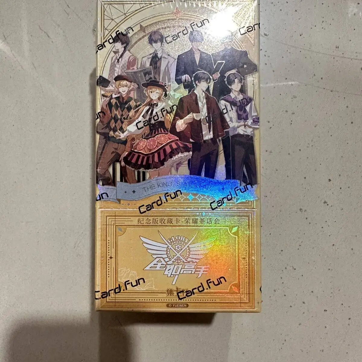 

Card.Fun The King’s Avatar Official Glory Tea Party Cards Limited Edition Flash Card Box Anime Battle Game Collectibles for Fans