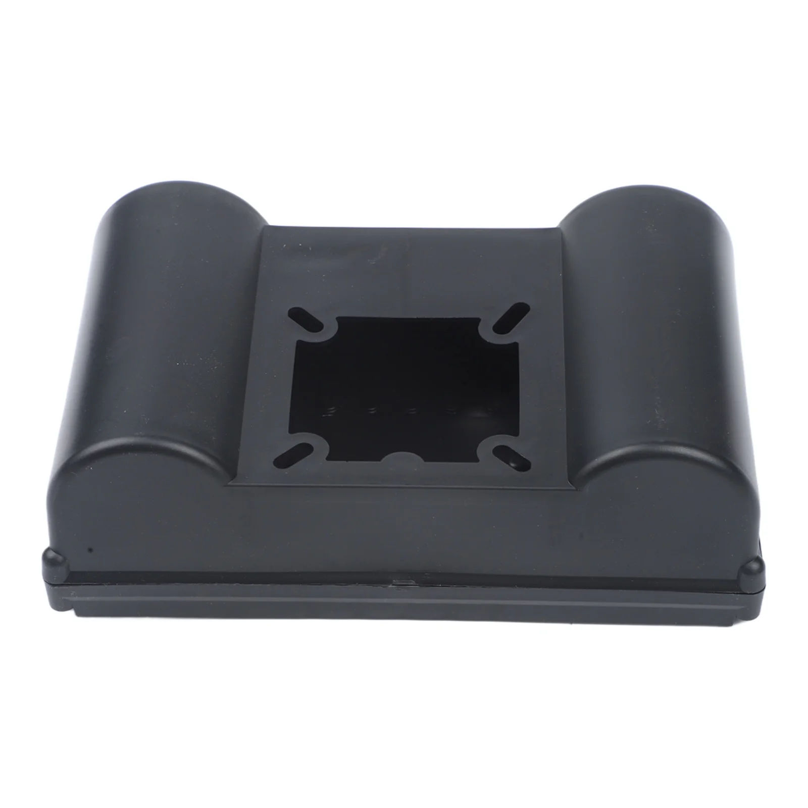 Electric Air Compressor Capacitor Housing 2PCS Set for Motor Junction Protection Plastic Enclosure 195x126x65mm Black