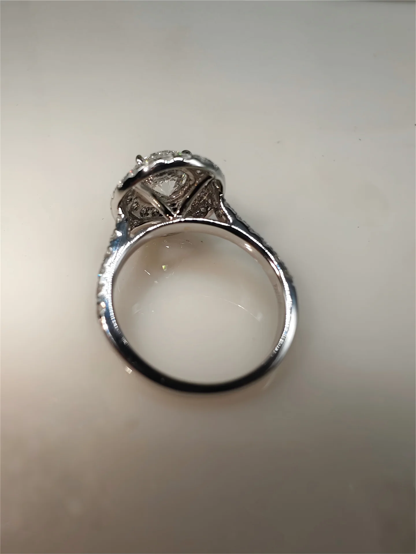 18K Solid Gold Lab-Grown Diamond 