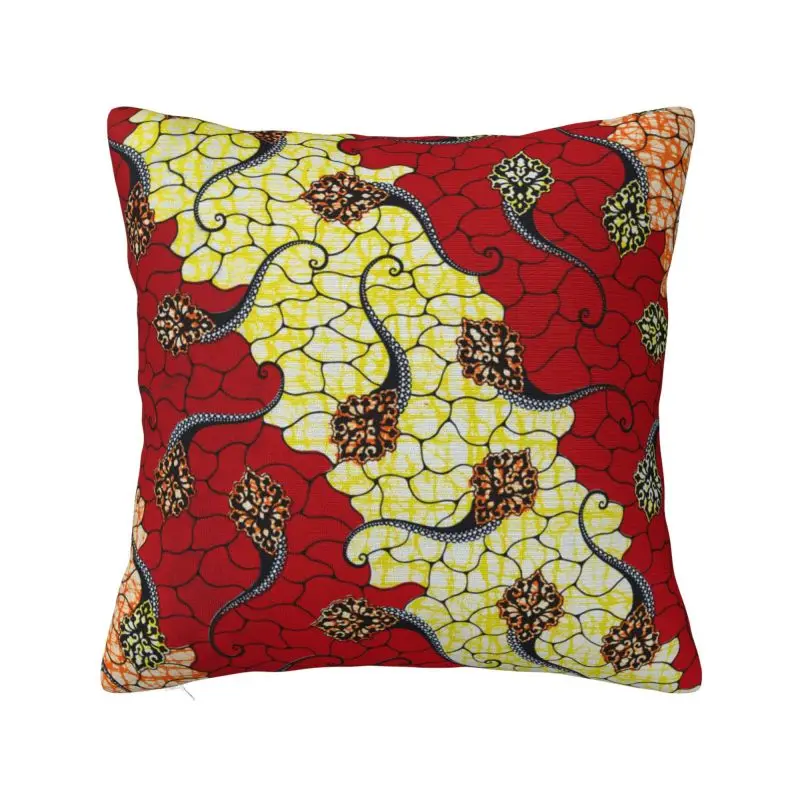 Ethnic Tribal Traditional Geometric Ankara African Print Cushion Cover 40*40 cm Soft Throw Pillow Case Bedding Sofa Pillowslip