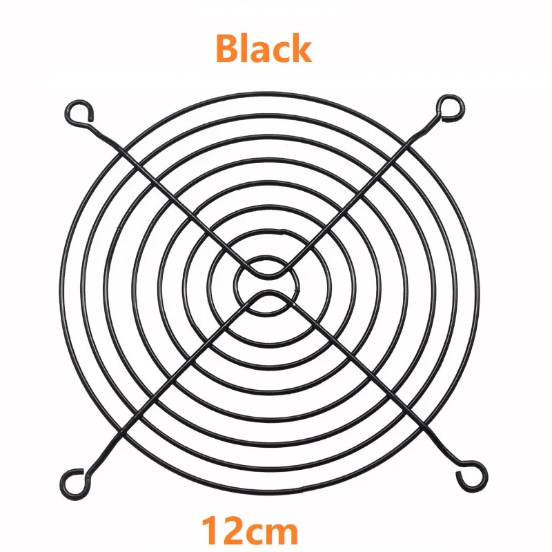 Maglia metallica Protezione per le dita Rete protettiva Radiatore Raffreddamento Griglia metallica per ventola di copertura del computer 40mm 60mm 80mm 90mm 120mm