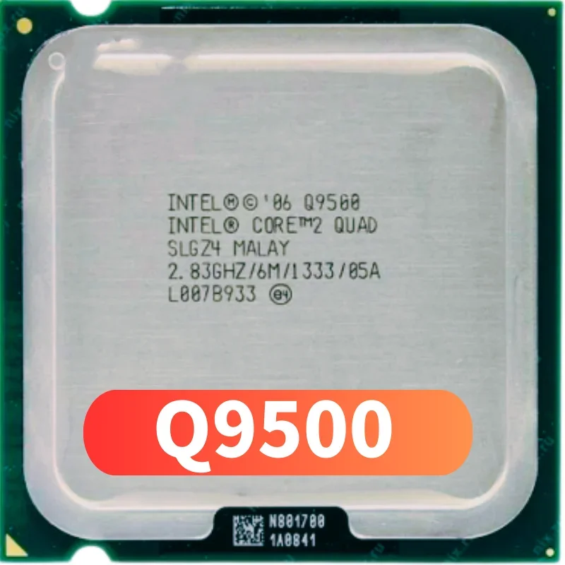 Intel Core2 QUAD Q9500 CPU/ 2.83G/ LGA775 /6MB Cache/Quad-CORE/FSB1333 /45nm/scrattered piece