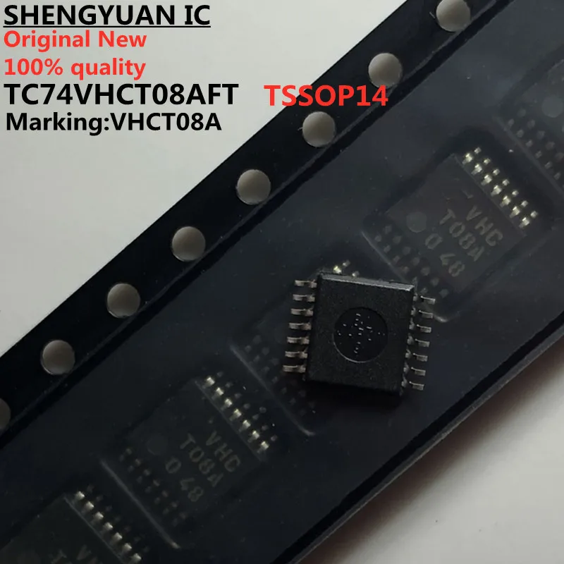 20 pcs/lot TC74VHCT08AFT Marking: VHCT08A TSSOP14 TC74VHCT08A 74VHCT08A QUAD 2-INPUT AND GATE 100% new imported original