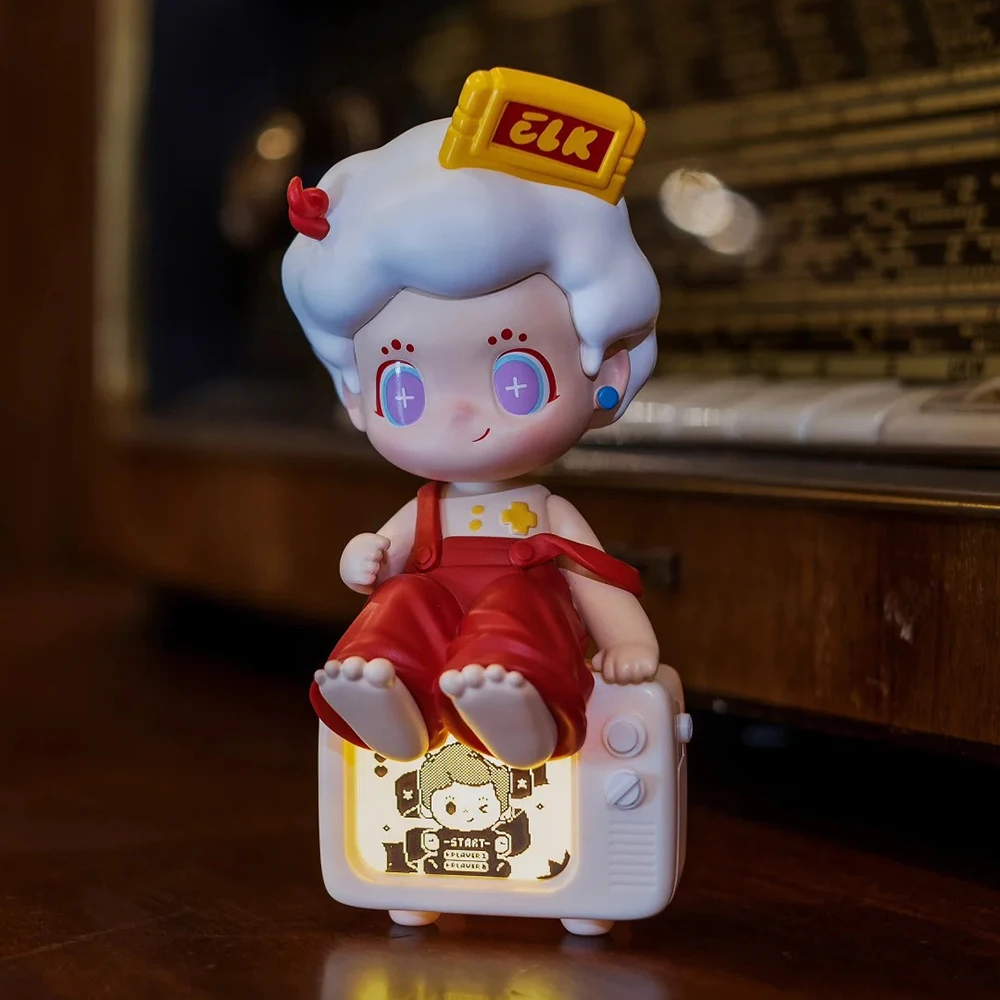 

Ретро игрушечный дом серии слепая коробка модный ручной орнамент коллекционный подарок украшение дома миниатюрная фигурка