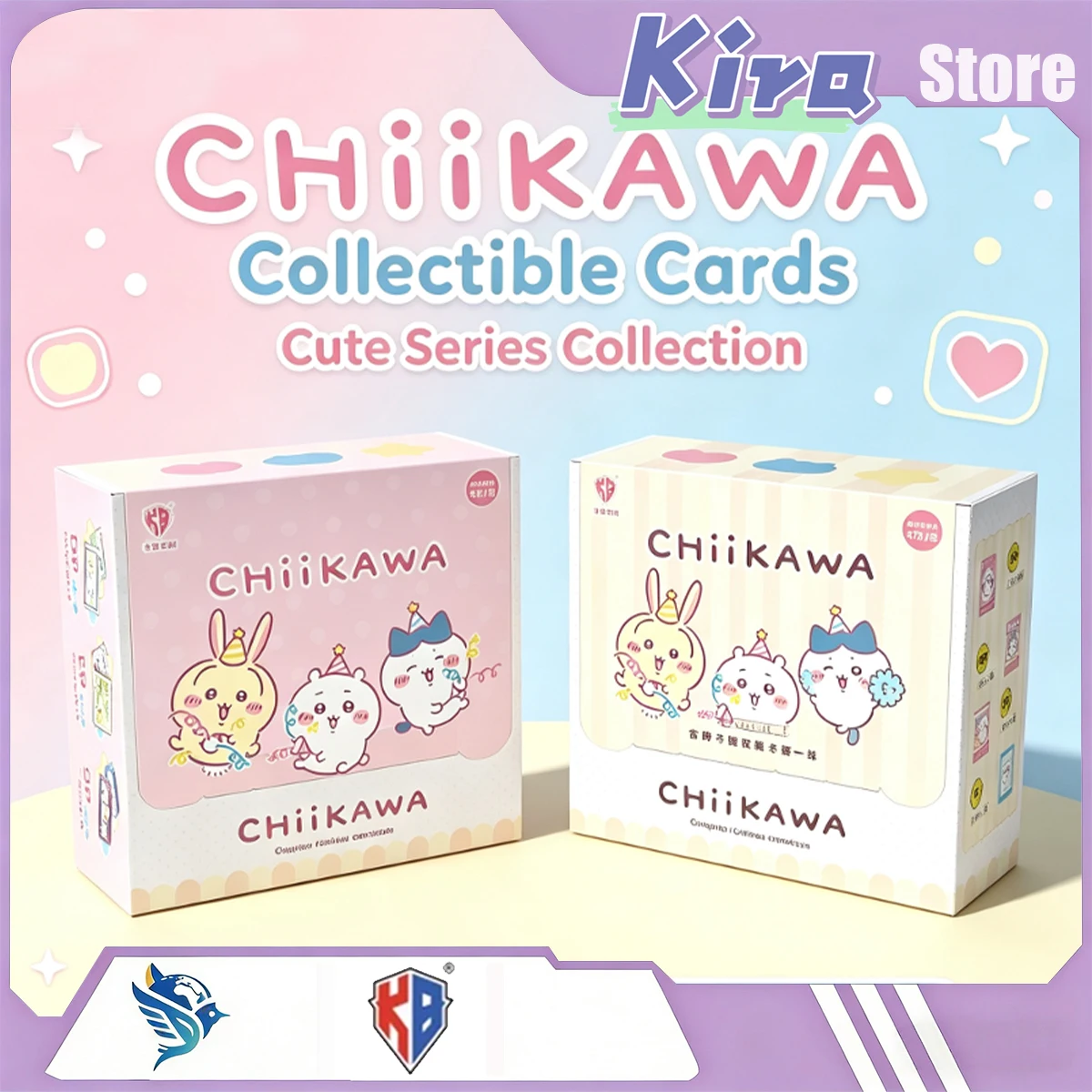 NEW Genuine Kabao Cultural & Creative Chiikawa You Qu Shi Guang Vol 1 Collectible Trading Cards Cute Anime Character Hobby Gifts