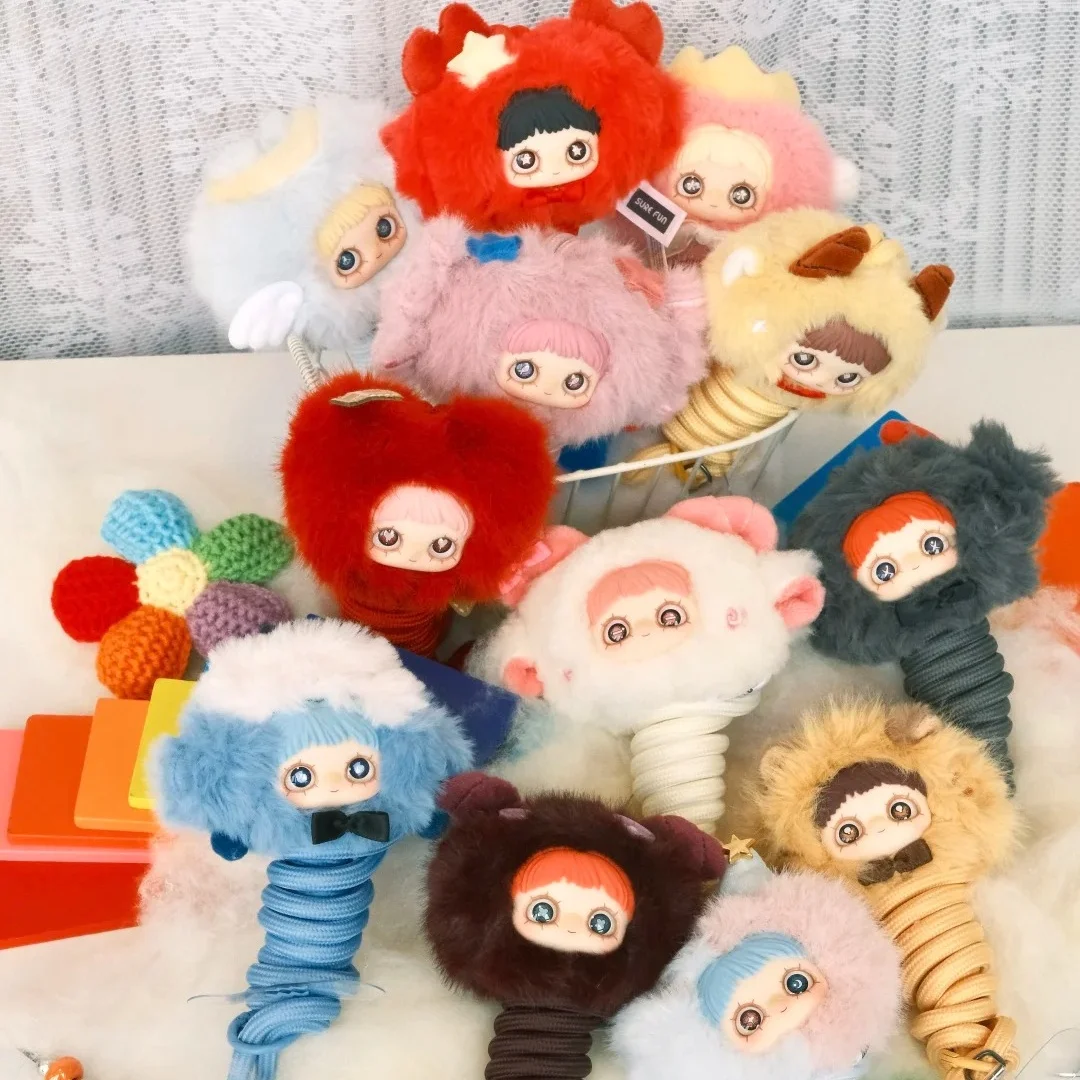 

Maymei 12, куклы «История созвездий», знаки зодиака, слепая коробка, мягкий брелок для рюкзака и кошелька, подарок на Хэллоуин, астрологические символы