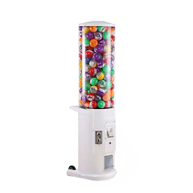 

New coin-operated egg-twisting machine, cylindrical shopping mall cinema leisure place, park amusement equipment