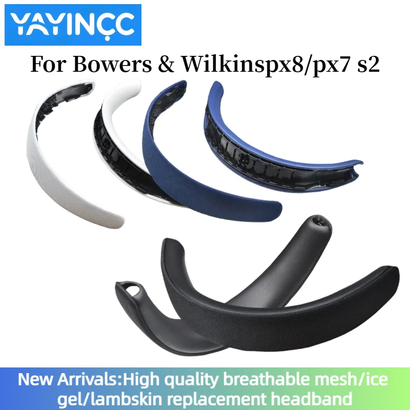 

YAYINCC Head band With buckle For Bowers & Wilkinspx8/px7 s2 Headphone Protector Zipper Headband headphone knit Accessories
