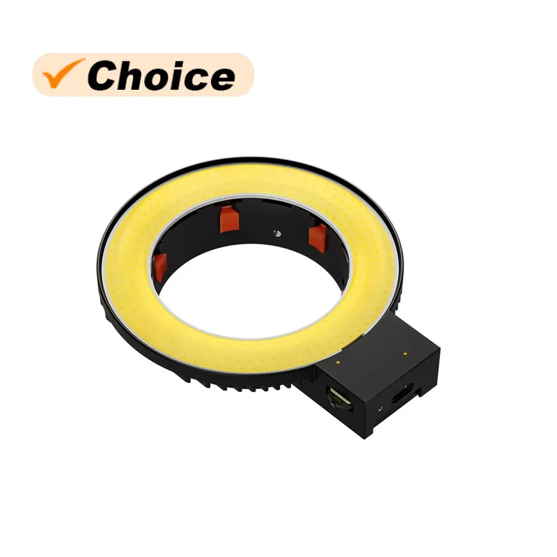 YCS Flying UFO Plus No-shadow Microscope Ring Lamp 280 LED Chips Cool Fan 20W LED Light For Mobile PCB Chip Maintenance Tools