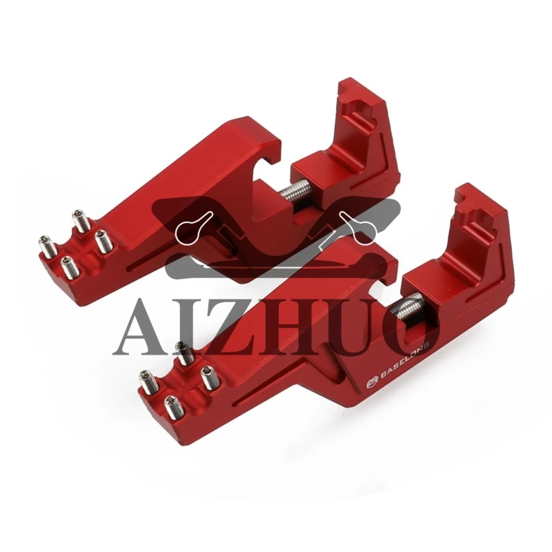 

For Honda MR250 mr 250 1976-1977 TR250 tr 250 1986-1987 Aluminum Front Passenger Footpegs Extensions Accesorios Para Motocicles