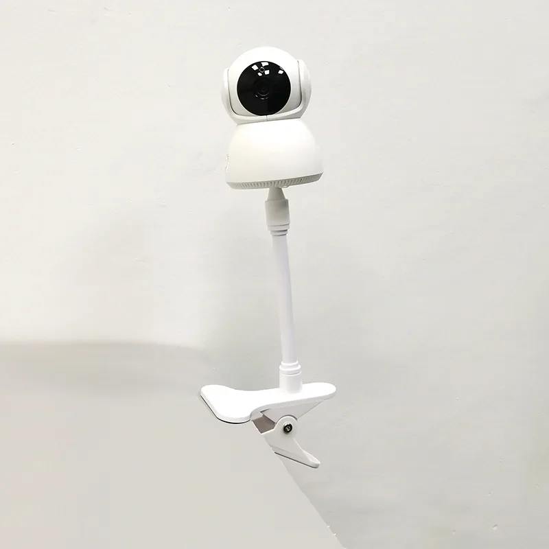 Tragbarer, flexibler Kameraklemmenhalter für Babyphone – biegsame Webcam-Halterung ohne Bohren mit Clip – Detail 6
