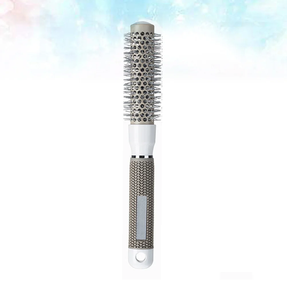 

Mini Hair Brush Hairdressing Tool Brushes Comb Curly Grey Salon Supplies Women's