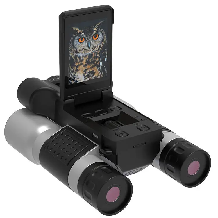 

4.5" Ips Hd Long Range Wildlife Observation Ir Light Night Vision Binoculars Rangefinder Telescope