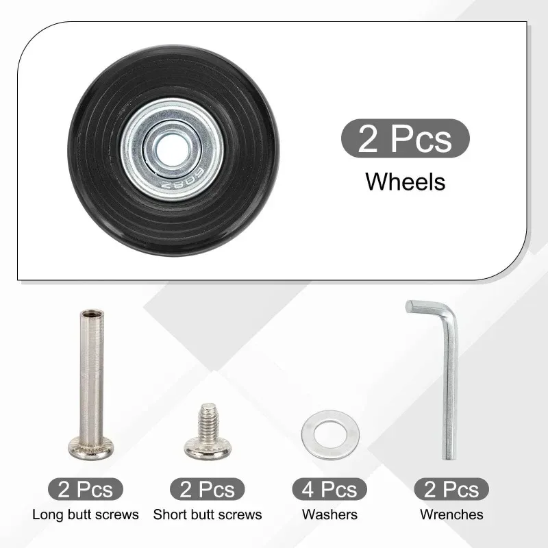 Replace Wheel Roller Skate Repair Luggage Silent Wear Resistant Wheels Replacement Luggage Wheel Luggage Wheels Luggage Suitcase
